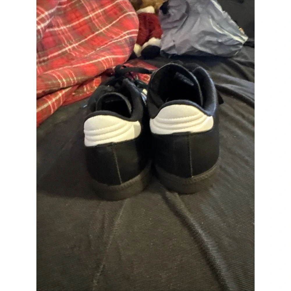 adidas Samba Black White Athletic Shoes - Picture 4 of 7